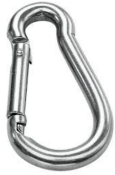 BREG Karabijnhaak RVS A4-AISI316 - 3mm