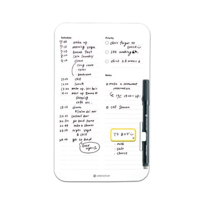 GreenStory - Dagplanner - Sticky Whiteboard