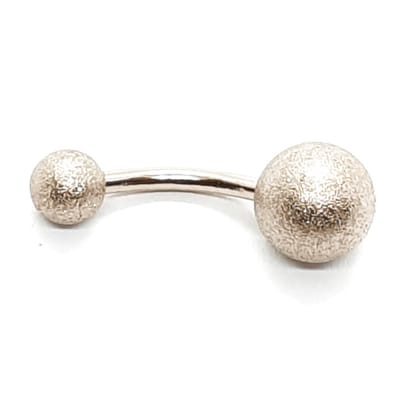 Navel Piercing - Glitter Rose Goud