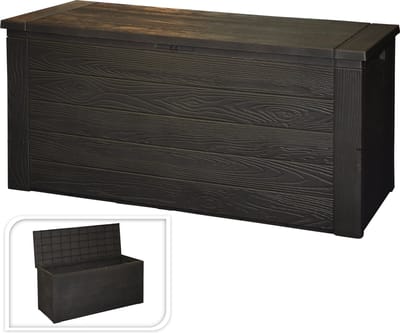 MaxxGarden Kussenbox - tuin opbergkist met houtlook