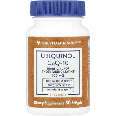 The Vitamin Shoppe, Ubiquinol CoQ-10, 30 zachte capsules