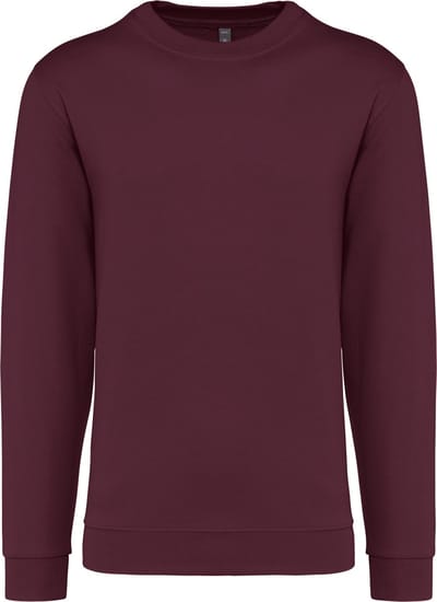 Sweater 'Crew Neck Sweatshirt' Kariban Collectie Basic+ XS - Wine Red