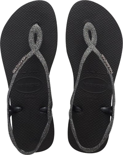 Havaianas Luna Premium II Slippers - Zwart - Grijs