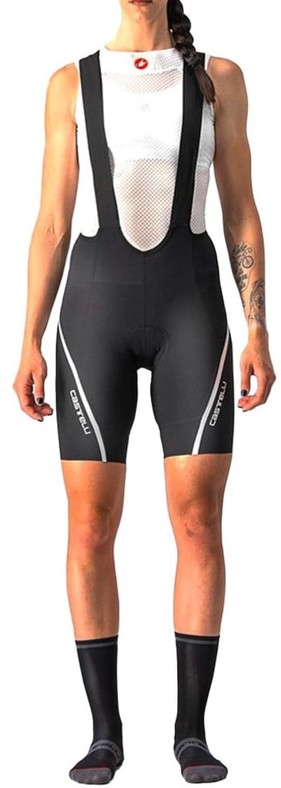 Castelli VELOCISSIMA 3 korte fietsbroek Black/Silver - Vrouwen - maat XL