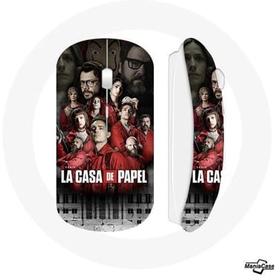 Draadloze muis La Casa De Papel-bemanningen