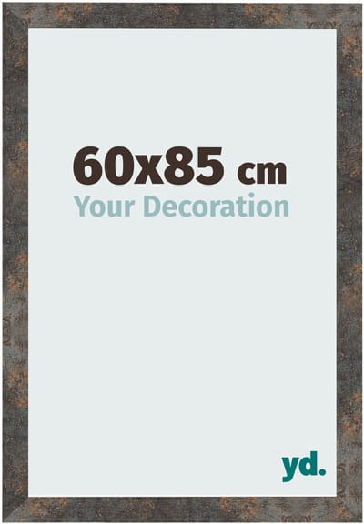 Your Decoration - Fotolijst 60x85 cm - MDF - Geoxideerd Metaal - Bologna