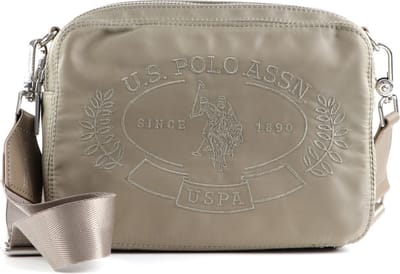 U.S. POLO ASSN. Schoudertas Springfield Crossbody Bag Light Taupe Beige