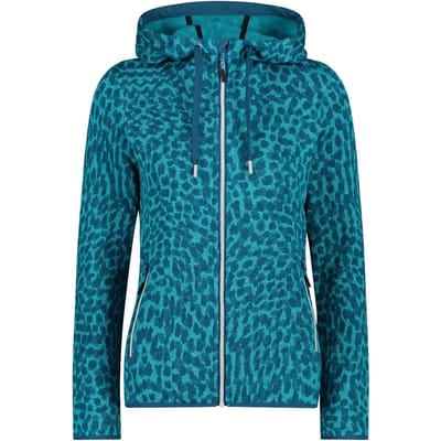 Dames fleece met vaste capuchon CMP