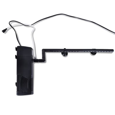 vidaXL - Aquarium - Filter - Pomp - met - actieve - koolstof - 800L/u