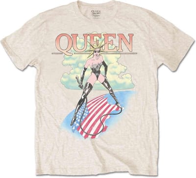 Queen - Mistress Heren T-shirt - M - Creme