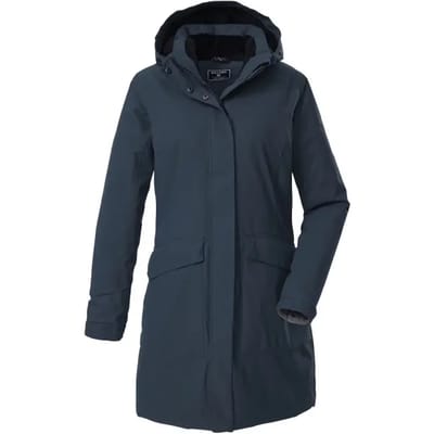 Killtec Kow 18 Women Parka - Winterjas - Dames - Light Petrol - Maat 46