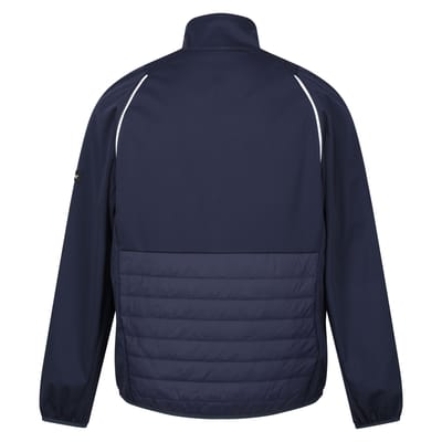 Regatta Heren Steren Hybride Zachte Shell Jas (Marine/gevaarlijk rood)