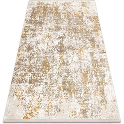 Kleden Rugsx Modern tapijt DUKE 51546 beige / goud 80x150 cm