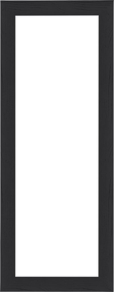 Fotolijst 20x60 cm - MDF - Zwart Houtnerf - Colonia