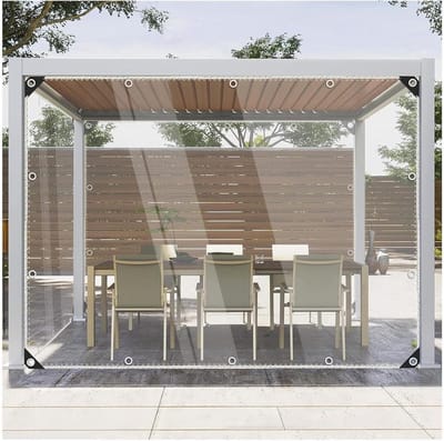 Vrachtwagenzeil Waterdicht - Tentzeil Houtafdekking - Bescherming Buiten - Roestvrij Aluminium Ogen - 2 x 3 Meter - Groen