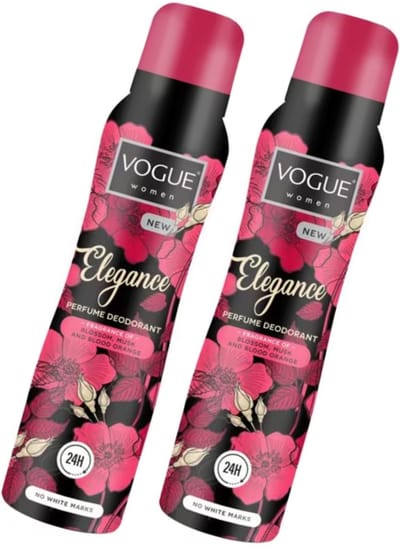 Vogue Women Elegance Parfum Spray - 2 x 150 ml