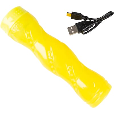 Duvoplus - Speelgoed Voor Dieren - Hond - Led Frisbee Usb 20x20x1cm Oranje - 1st