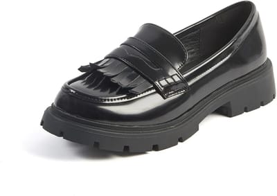 Mocassins met brede neus H - Olijfgroen model