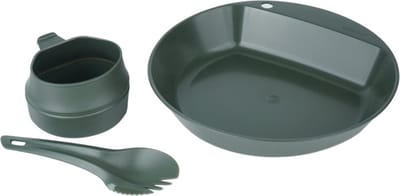 Wildo Pathfinder Camping Kit bestekset - olive