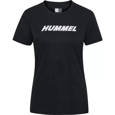 Hummel sportshirt voor dames Hmlelemental Logo Cotton Tee Woman 225888