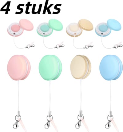 4-delig - Reinigingsdoekje - Mobiele telefoonscherm, brillenglasreiniging, hertenleren doek, schermreinigingstool, hanger - Gemengde kleuren (willekeurige kleuren)