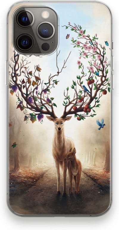 Case Company® - Hoesje geschikt voor iPhone 12 Pro Max hoesje - Seasons Change - Soft Cover Telefoonhoesje - Bescherming aan alle Kanten en Schermrand