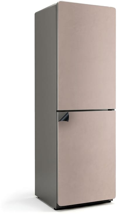 Wallfluent Magnetische Koelkastmat - Lichtbruin Koelkast Magneet Sticker - 60 cm x 190 cm - Lichtbruin Magnetische Koelkastmat - Koelkast Magneet Decoratie - Magneet Poster Voor Koelkast - Herbruikbare Magneetmat Koelkast