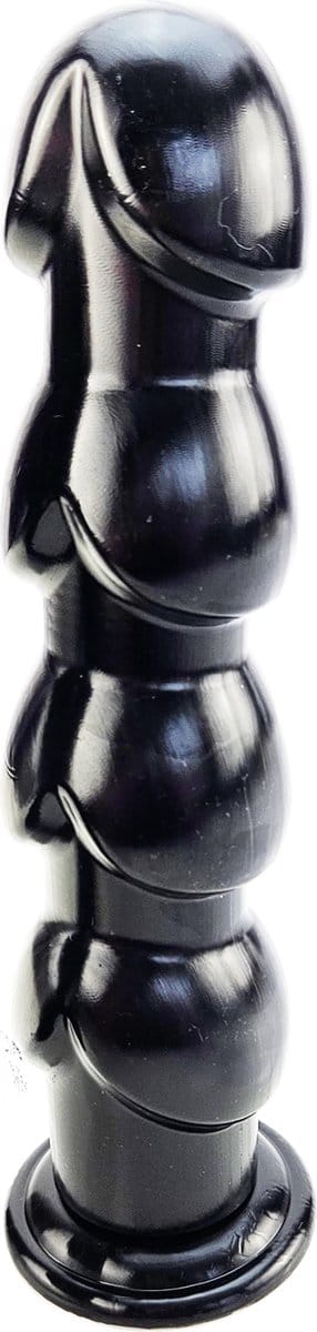 BNDGx® - Dildo - Extreem Grote butt plug - Zwarte Lange dikke -Anaal BDSM SM Fetisch Seks speeltje
