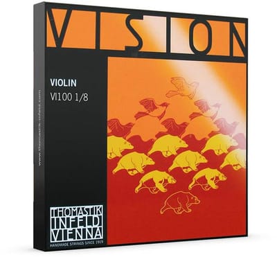 Thomastik Infeld VI-100-18 violin string set 1/8, synthetic core