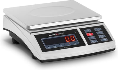 Tafelweegschaal - 15 kg / 0.5 g - 21 x 27 cm - LED - Steinberg Systems