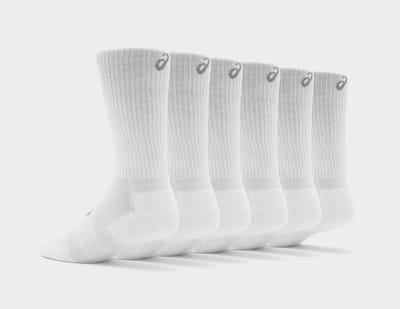 Asics 3 Pack Crew Sock Sokken Unisex - Wit - Maat 39 - 42 - Katoen