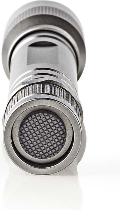 Nedis LED Zaklamp - Militaire Zaklamp - IPX5 Waterbestendig - Werkt op Batterijen - Voor Buiten & Noodpakket