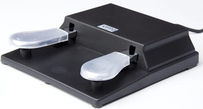 Doepfer VFP 2 dubbelvoetpedaal voor LMK Stereo stekker - Sustain pedaal
