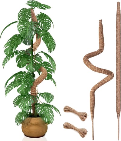 Famanu – Buigbare mosstok, 70 cm, klimhulp voor Monstera en grote kamerplanten