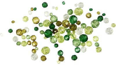 Creotime Facetkralen Mix Groen 250 G