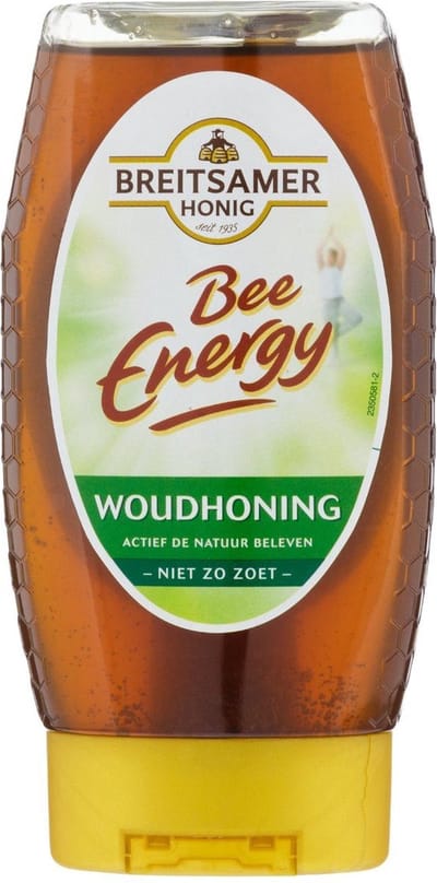 Breitsamer Enzymrijke woudhoning bee energy - Fles 350 gram