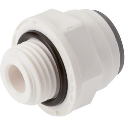 4mm x G1/8'' POM Insteekfitting buitendraad EPDM [5 Stuks]