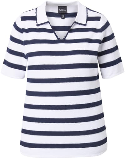 Ulla Popken - Dames - Pullovers - Off-white - Maat 62+