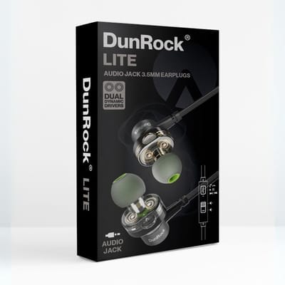 DunRock Lite - oordopjes met draad - USB C oortjes