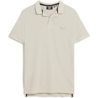 Superdry Polo - Slim Fit - Beige - XXL