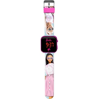 Montre LED - KIDS LICENSING - Barbie - Des 4 ans pink