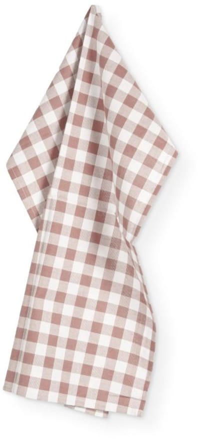 Keukenhanddoek GINGHAM - SET/2 - 50x70 cm, roze