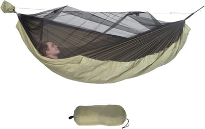 Ultralight Hangmat met Muggenvanger en Warmtebescherming - Ideaal voor Outdoor Avonturen