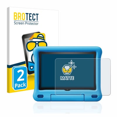 BROTECT - Screenprotector voor Amazon Fire HD 8 Kids Edition 2020 (10. Gen.) - Folie Beschermfolie matte 2 Stuks