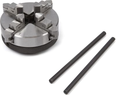 HBM 65 mm. Zelfcentrerende 4 Klauwplaat met M14x1 Opname