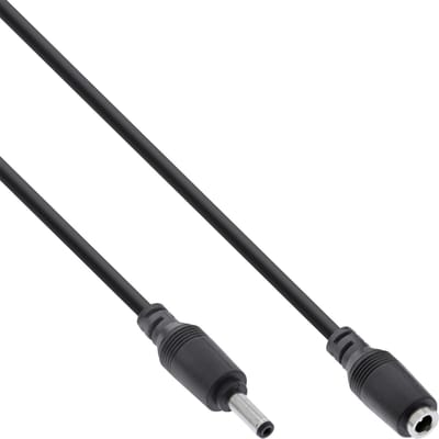 InLine® DC plug verlengkabel voor SmartHome buitencamera, 5m