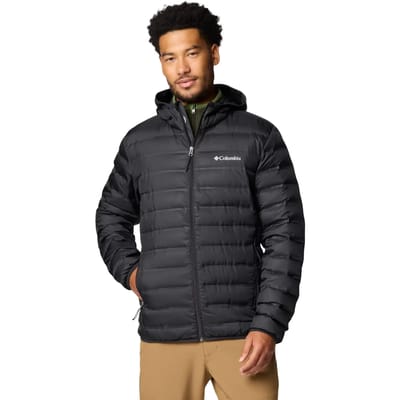 Columbia Lake 22™ II Down Hooded Jacket Heren Outdoorjas - Black