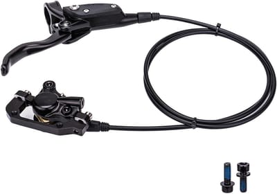 Fietsremmen Hydraulisch - Mountainbike Onderdelen - Veilig Fietsen - Weerbestendige Prestaties - Voor 76cm Achter 135cm - Zwart