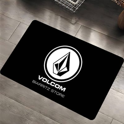 Volcoms Logo Kamer Matten Goedkoper Anti-slip Moderne Woonkamer Balkon Bedrukte Welkomstmat 80x120 cm