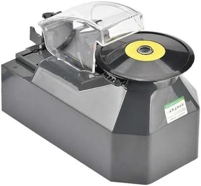 Elektrische Tapedispenser - Automatische Snijder - Snel Tape Knippen - Infraroodsensor - 5-25 mm Breedte - Zwart